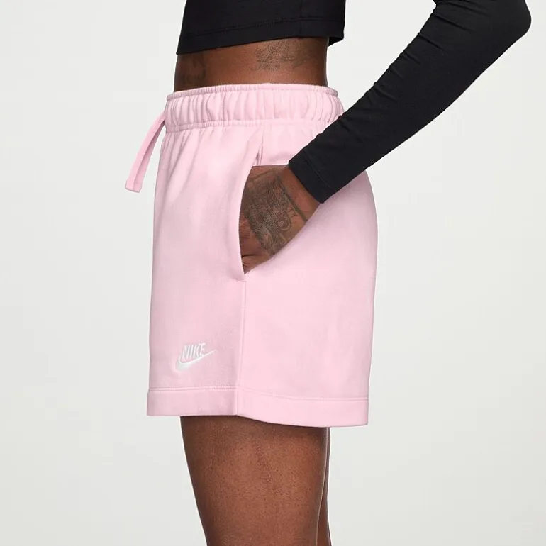 Nike Womens Mid Rise Drawstring Waist Active Pull-On Short
