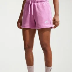 Nike Womens Mid Rise Drawstring Waist Active Pull-On Short