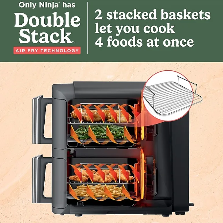 Ninja Doublestack 6-In-1 Xl 10 Qt Air Fryer