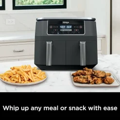 Ninja Foodi 6-in-1 8 Quart 2-Basket Air Fryer with DualZone Technology