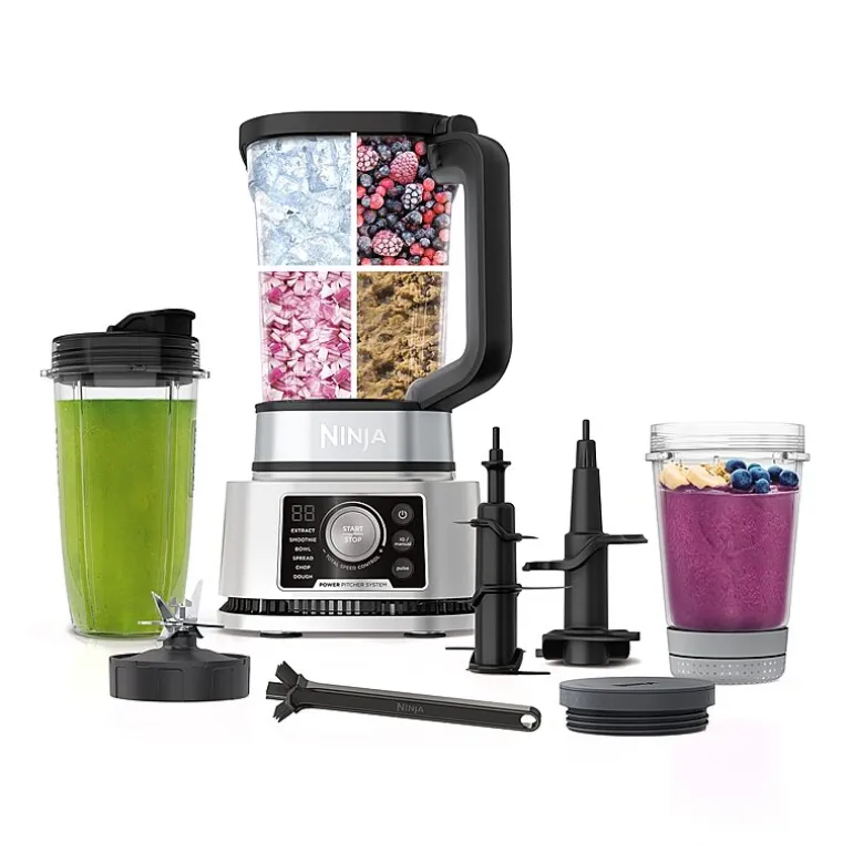 Ninja Foodi Power Blender & Processor System with Smoothie Bowl Maker and Nutrient Extractor
