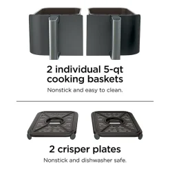Ninja Foodi XL 2-Basket Air Fryer
