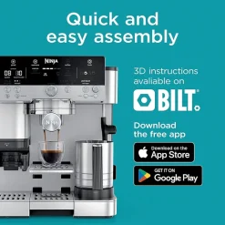Ninja Luxe Café Premier Series 3-in-1 Espresso, Coffee and Cold Brew Machine