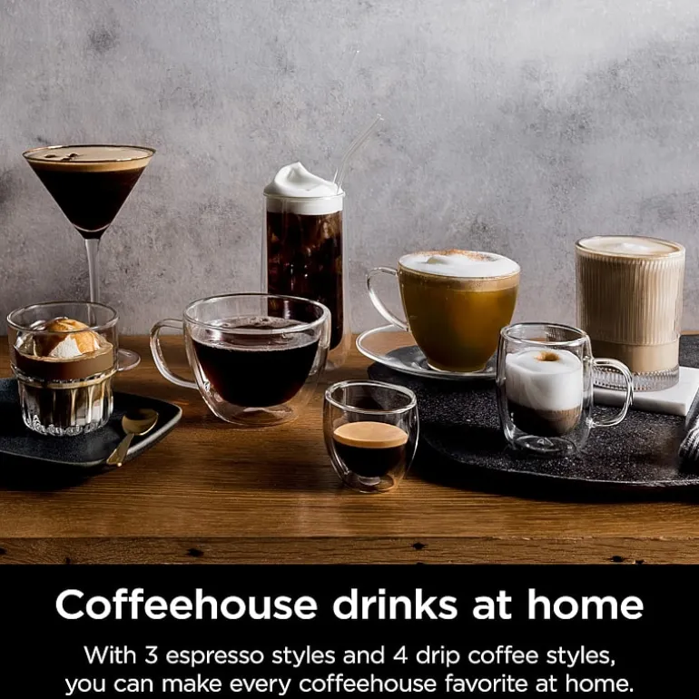 Ninja Luxe Café Premier Series 3-in-1 Espresso, Coffee and Cold Brew Machine