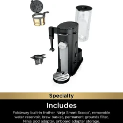 Ninja Single-Serve Pods & Grounds Specialty Coffee Maker