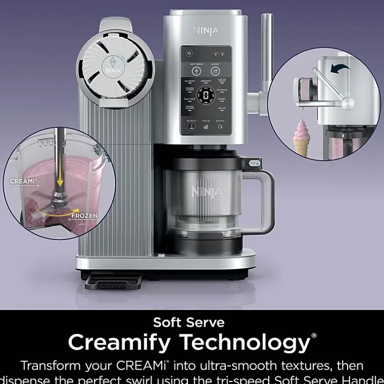 Ninja® Swirl CREAMi Soft-Serve Ice Cream Maker