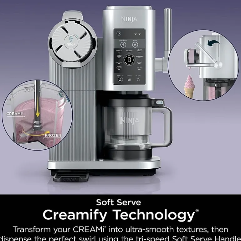Ninja® Swirl CREAMi Soft-Serve Ice Cream Maker