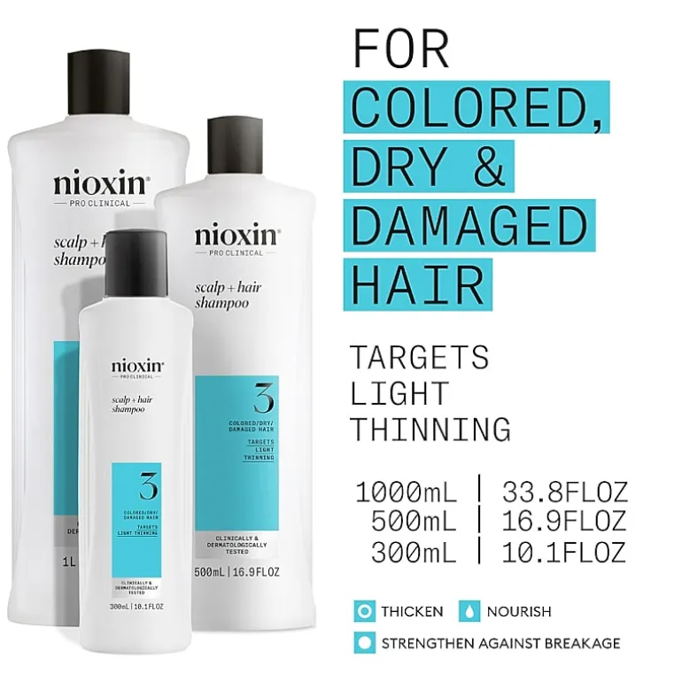 Nioxin® System 3 Scalp + Hair Shampoo 33.8 oz.