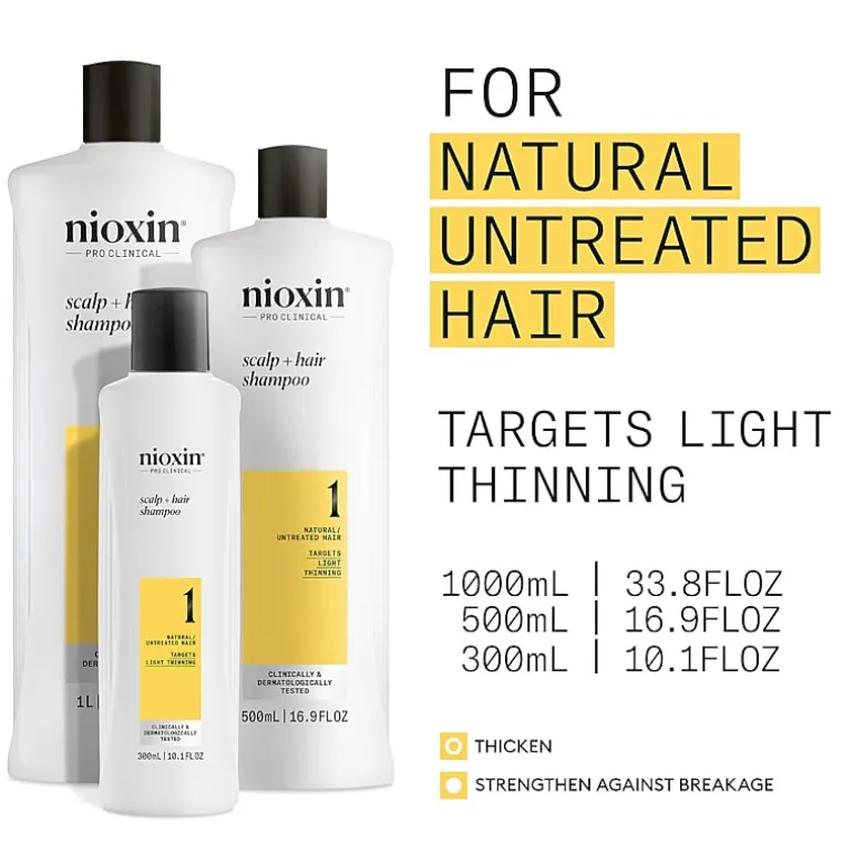 Nioxin® System 1 Scalp + Hair Shampoo 33.8 oz.