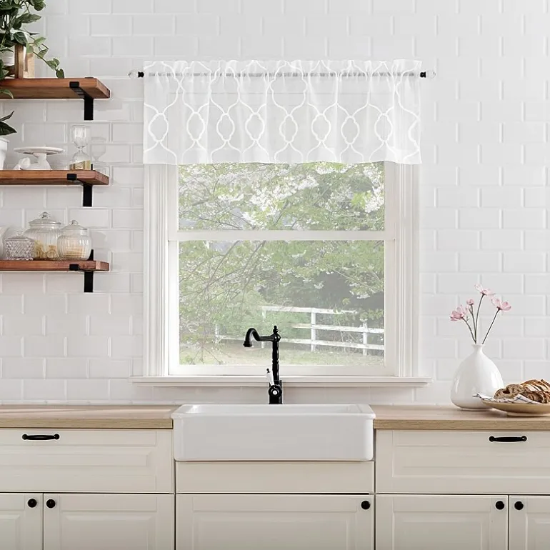 No 918 Allerton 2-pc. Rod Pocket Window Tier