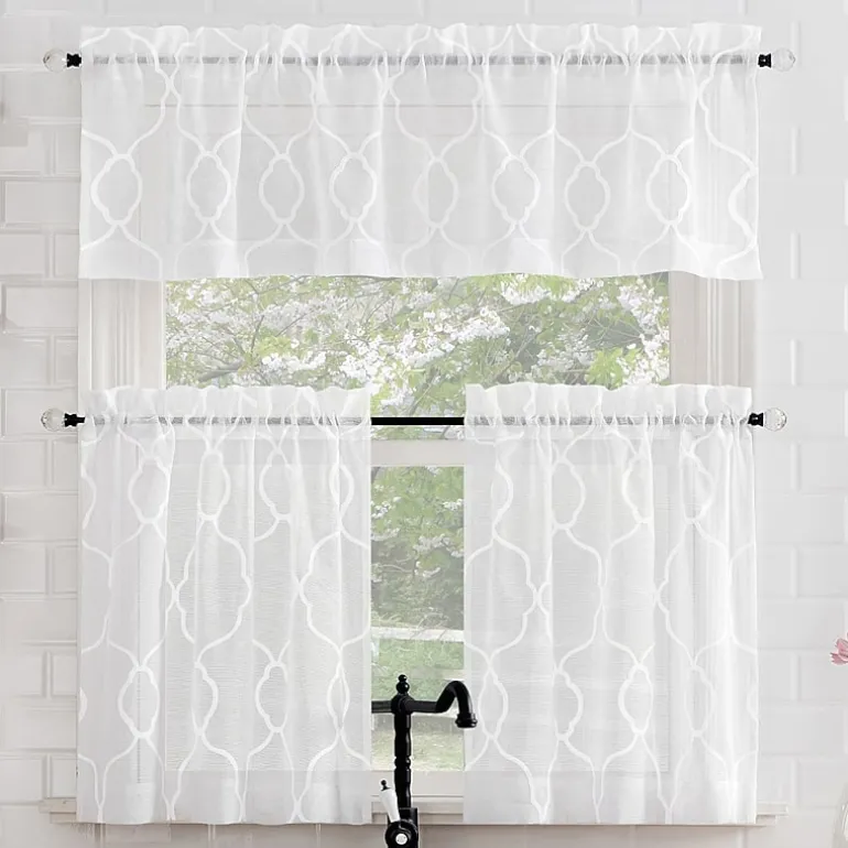 No 918 Allerton 2-pc. Rod Pocket Window Tier