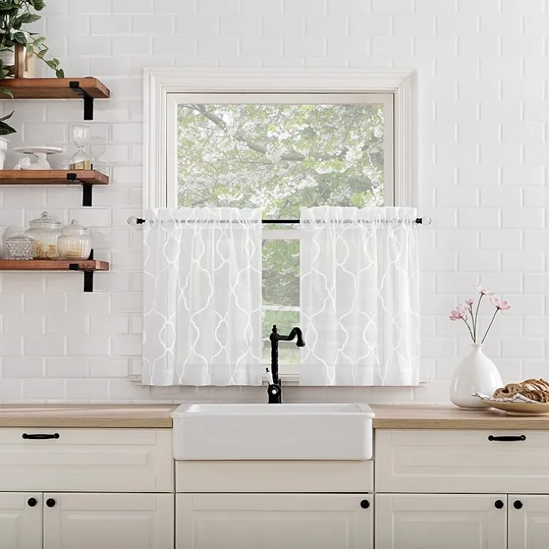 No 918 Allerton 2-pc. Rod Pocket Window Tier