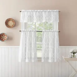 No 918 Allerton 2-pc. Rod Pocket Window Tier