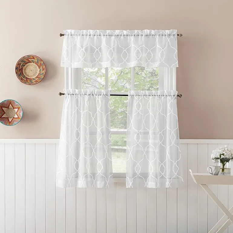 No 918 Allerton 2-pc. Rod Pocket Window Tier