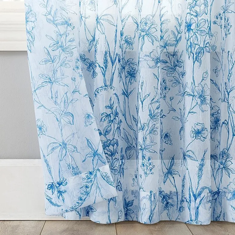 No 918 Ambree Rod Pocket Sheer Single Curtain Panel