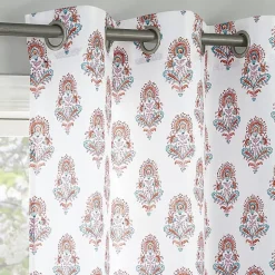 No 918 Avie Grommet Top Sheer Single Curtain Panel