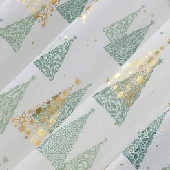 No 918 Balsam Rod Pocket Embellished Sheer Single Curtain Panel