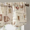 No 918 Berkley Kitchen Rod Pocket Scallop Valance