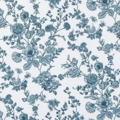 No 918 Elara Tonal Botanical 2-pc. Rod Pocket Window Tier