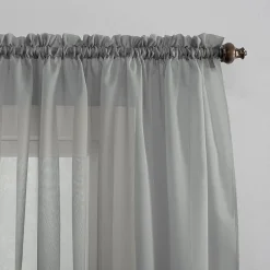 No 918 Emily Rod Pocket Sheer Single Curtain Panel