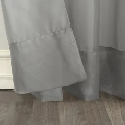 No 918 Emily Rod Pocket Sheer Single Curtain Panel