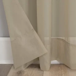 No 918 Emily Rod Pocket Sheer Single Curtain Panel