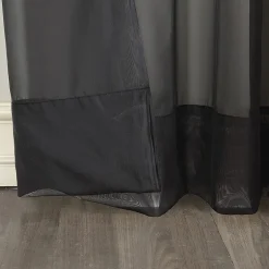 No 918 Emily Rod Pocket Sheer Single Curtain Panel