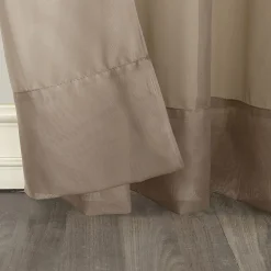 No 918 Emily Rod Pocket Sheer Single Curtain Panel