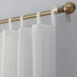 No 918 Emily Tab Top Sheer Single Curtain Panel