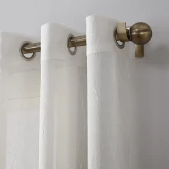 No 918 Erica Grommet Top Sheer Single Curtain Panel
