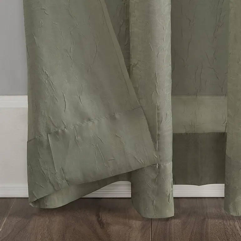 No 918 Erica Grommet Top Sheer Single Curtain Panel