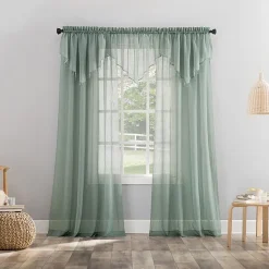 No 918 Erica Rod Pocket Ascot Valance