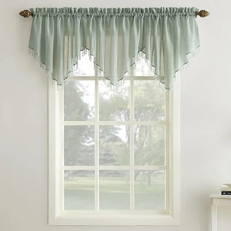 No 918 Erica Rod Pocket Ascot Valance