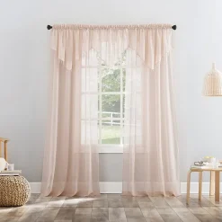 No 918 Erica Rod Pocket Ascot Valance