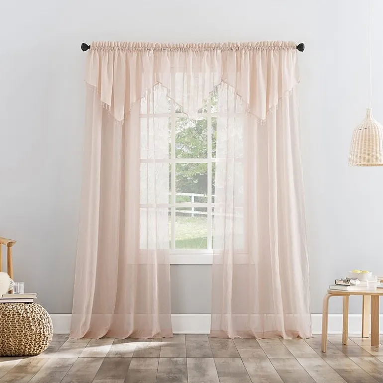 No 918 Erica Rod Pocket Ascot Valance