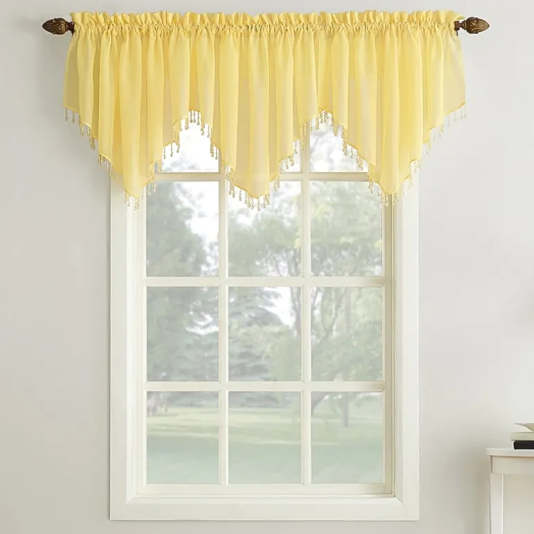 No 918 Erica Rod Pocket Ascot Valance
