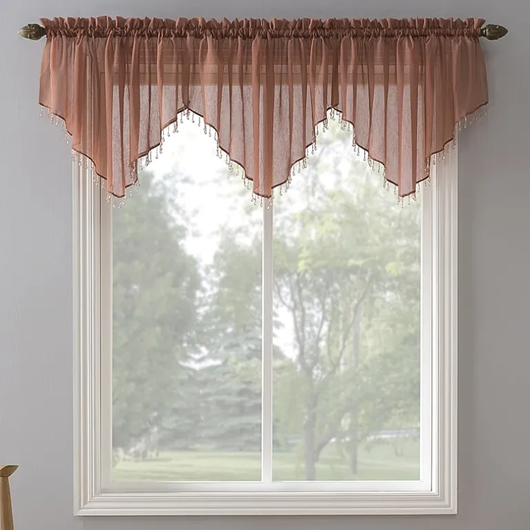 No 918 Erica Rod Pocket Ascot Valance