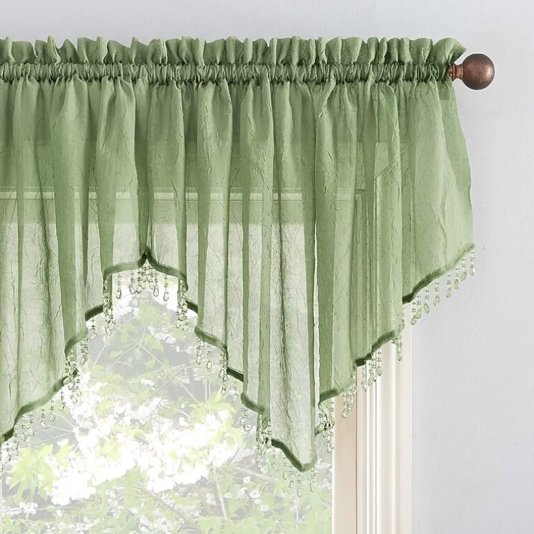 No 918 Erica Rod Pocket Ascot Valance
