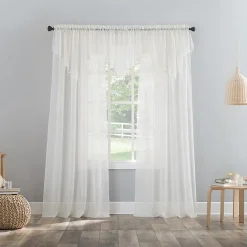 No 918 Erica Rod Pocket Ascot Valance