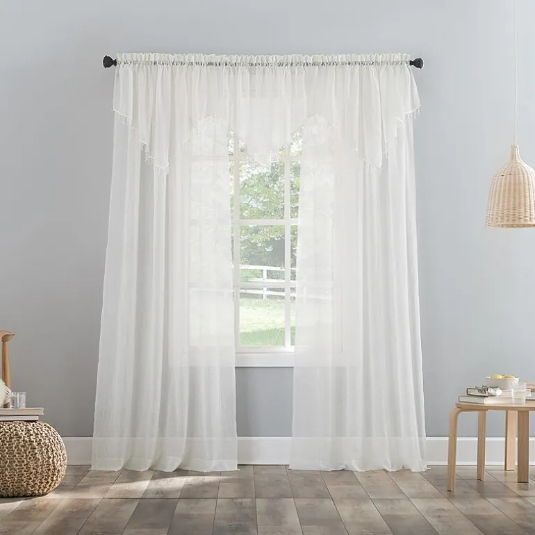 No 918 Erica Rod Pocket Ascot Valance