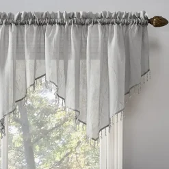 No 918 Erica Rod Pocket Ascot Valance
