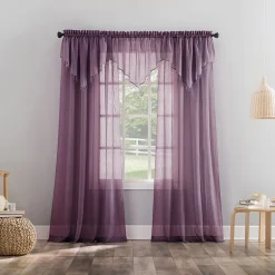 No 918 Erica Rod Pocket Ascot Valance