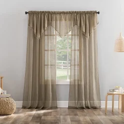 No 918 Erica Rod Pocket Ascot Valance