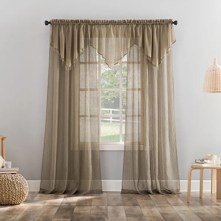 No 918 Erica Rod Pocket Ascot Valance