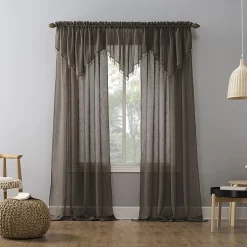 No 918 Erica Rod Pocket Ascot Valance