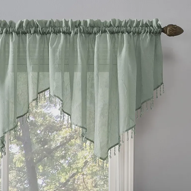 No 918 Erica Rod Pocket Ascot Valance