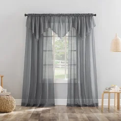 No 918 Erica Rod Pocket Ascot Valance