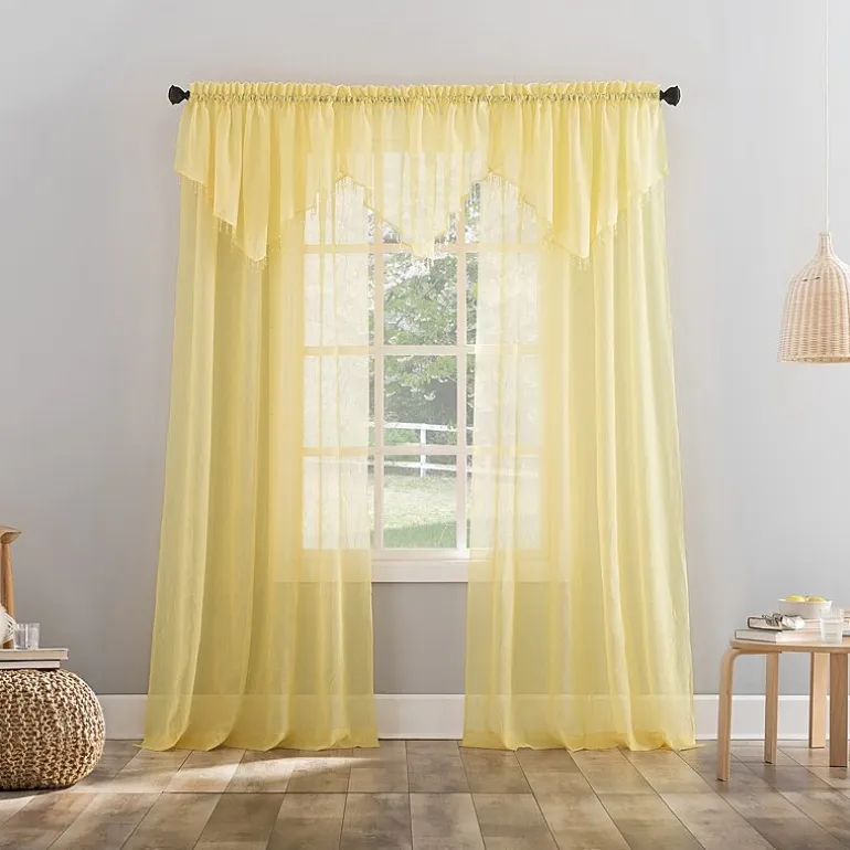 No 918 Erica Rod Pocket Ascot Valance
