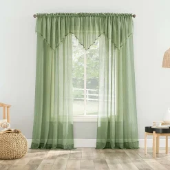 No 918 Erica Rod Pocket Sheer Single Curtain Panel