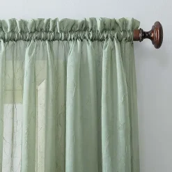 No 918 Erica Rod Pocket Sheer Single Curtain Panel